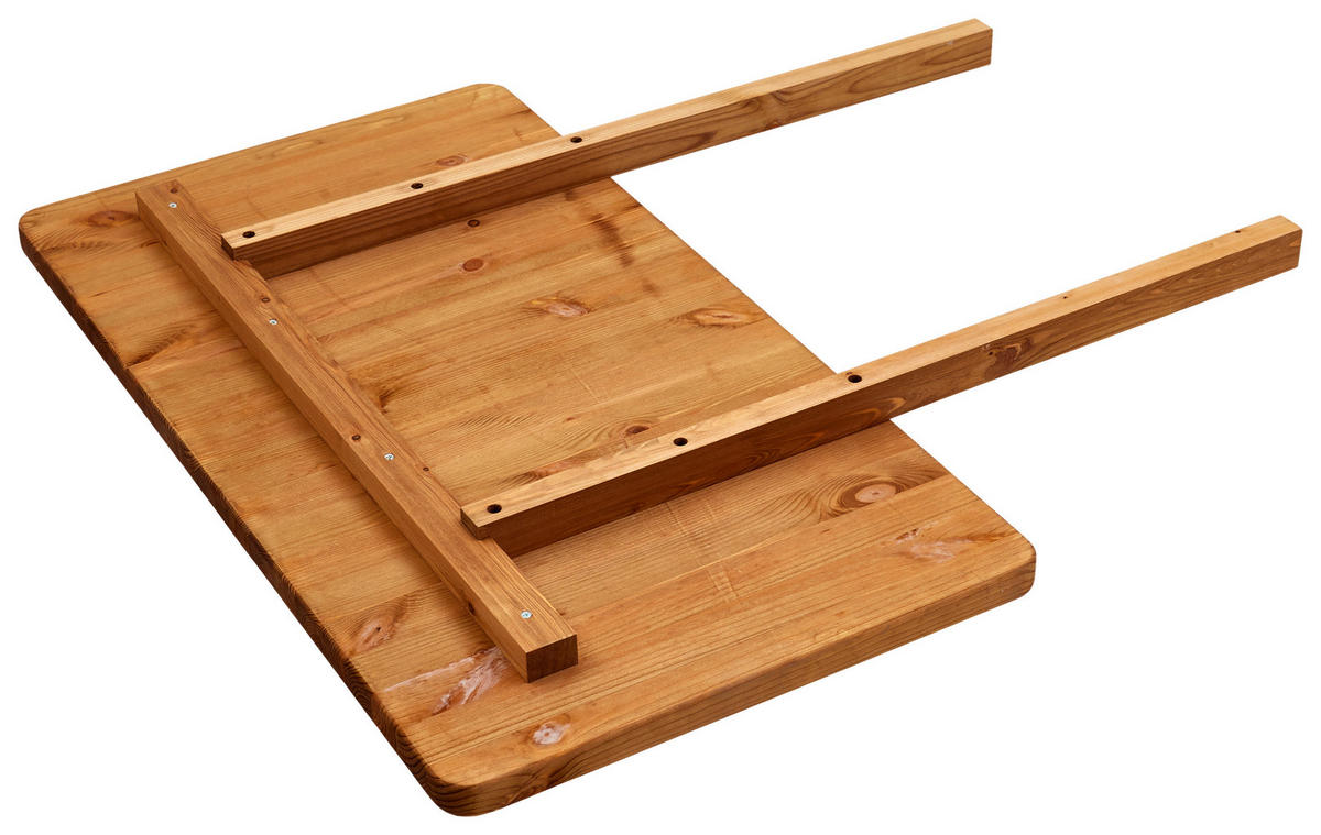 ANSTECKPLATTE Kiefer massiv Bernsteinfarben  - Bernsteinfarben, ROMANTIK / LANDHAUS, Holz (50/90/3cm) - Boxxx