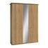 SCHRANK in teilmassiv Wildeiche Eichefarben - Eichefarben/Alufarben, KONVENTIONELL, Holz/Holzwerkstoff (150/217/62cm) - Venda SCHRANK in teilmassiv Wildeiche Eichefarben - Eichefarben/Alufarben, KONVENTIONELL, Holz/Holzwerkstoff (150/217/62cm) - Venda