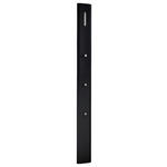 GARDEROBENPANEEL  in 15/165/5 cm  - Anthrazit/Alufarben, Design, Holzwerkstoff/Metall (15/165/5cm) - Dieter Knoll