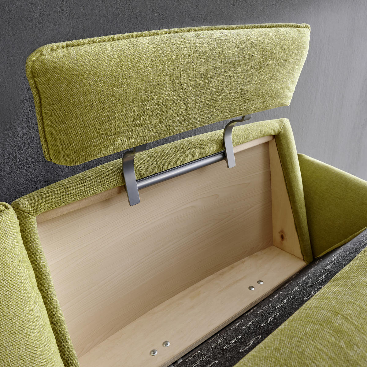 ECKSOFA in Chenille Dunkelrot  262/158 cm  - Anthrazit/Dunkelrot, Design, Textil/Metall (262/158cm) - Himolla Komfortklass