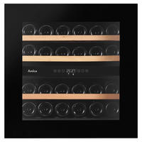 WEINKÜHLSCHRANK WK341215S  - Schwarz, MODERN, Glas (59/59,5/55,5cm) - Amica