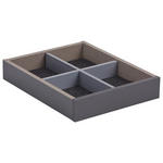 SCHUBLADE 46,8/8,1/37,5 cm   - Braun, Holzwerkstoff (46,8/8,1/37,5cm) - Hom`in