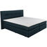 BOXSPRINGBETT 180/200 cm in Petrol - Petrol/Schwarz, Design, Kunststoff/Textil (180/200cm) - Carryhome BOXSPRINGBETT 180/200 cm in Petrol - Petrol/Schwarz, Design, Kunststoff/Textil (180/200cm) - Carryhome