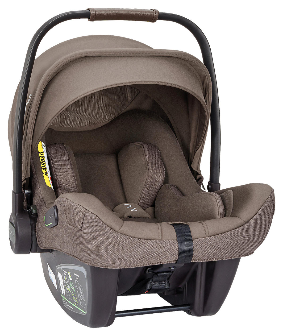 KINDERWAGENSET Mixx Next  - Graubraun, Basics, Kunststoff (60/110/82cm) - Nuna