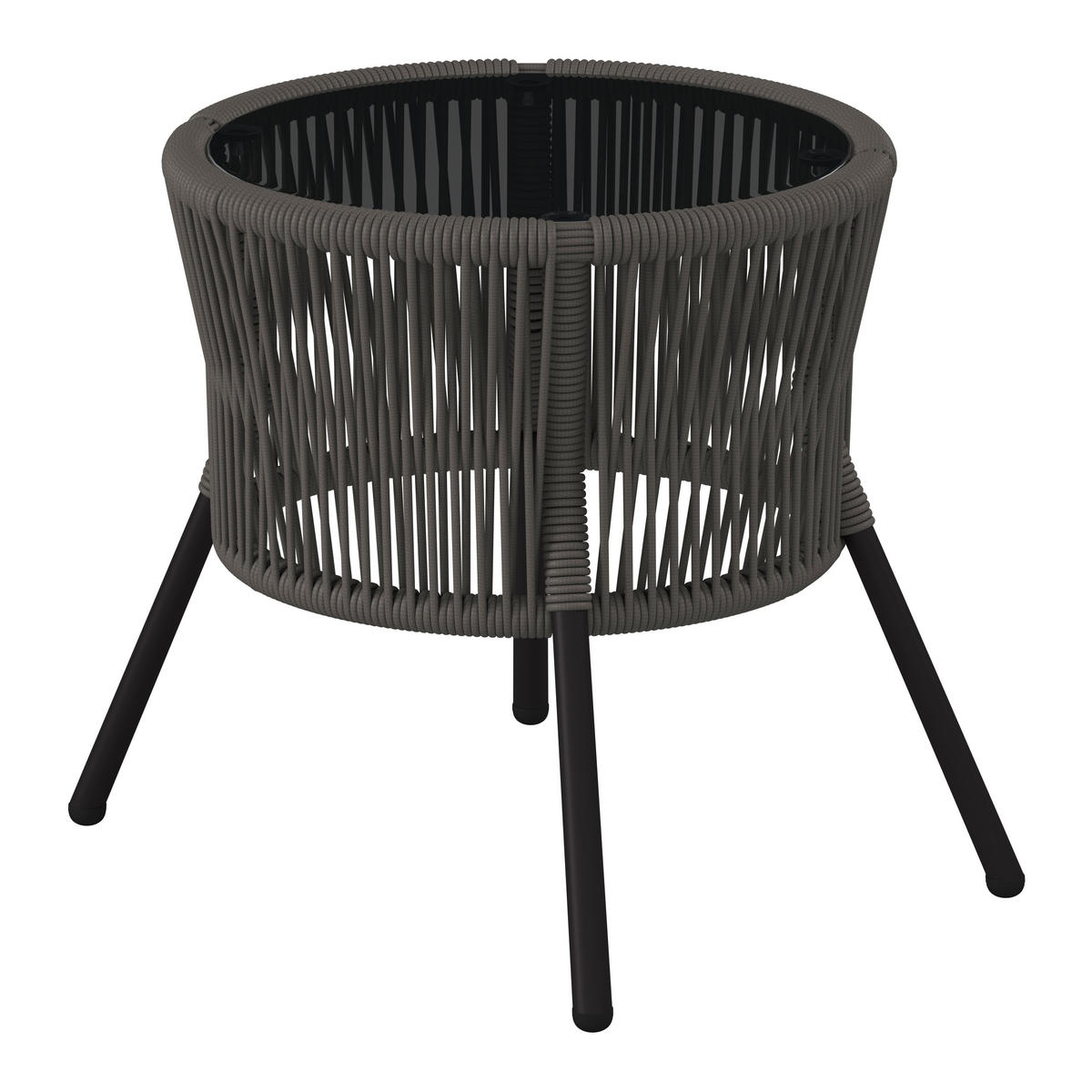 BALKONSET   - Grau, MODERN, Kunststoff/Metall (40/40/39.5cm) - Ambia Garden