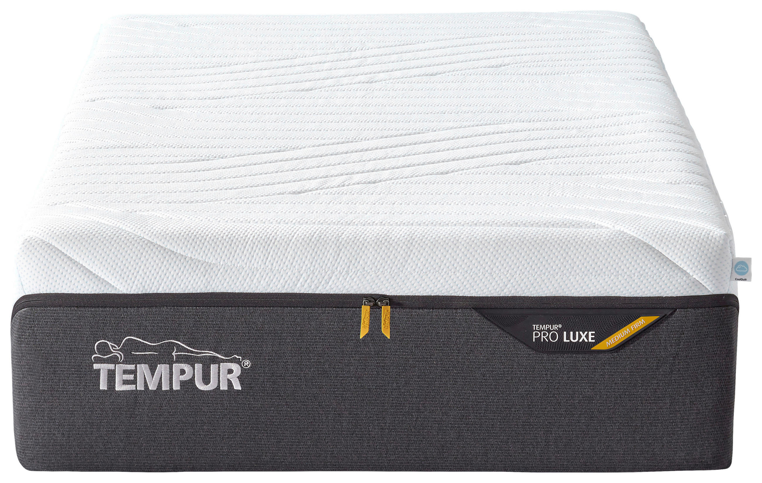 Thumbnail - Tempur Matratze Pro Luxe® Coolquilt, Weiß, Textil, 140x200 cm, Made in Denmark, Über- und Sondergrößen erhältlich, Bezug...