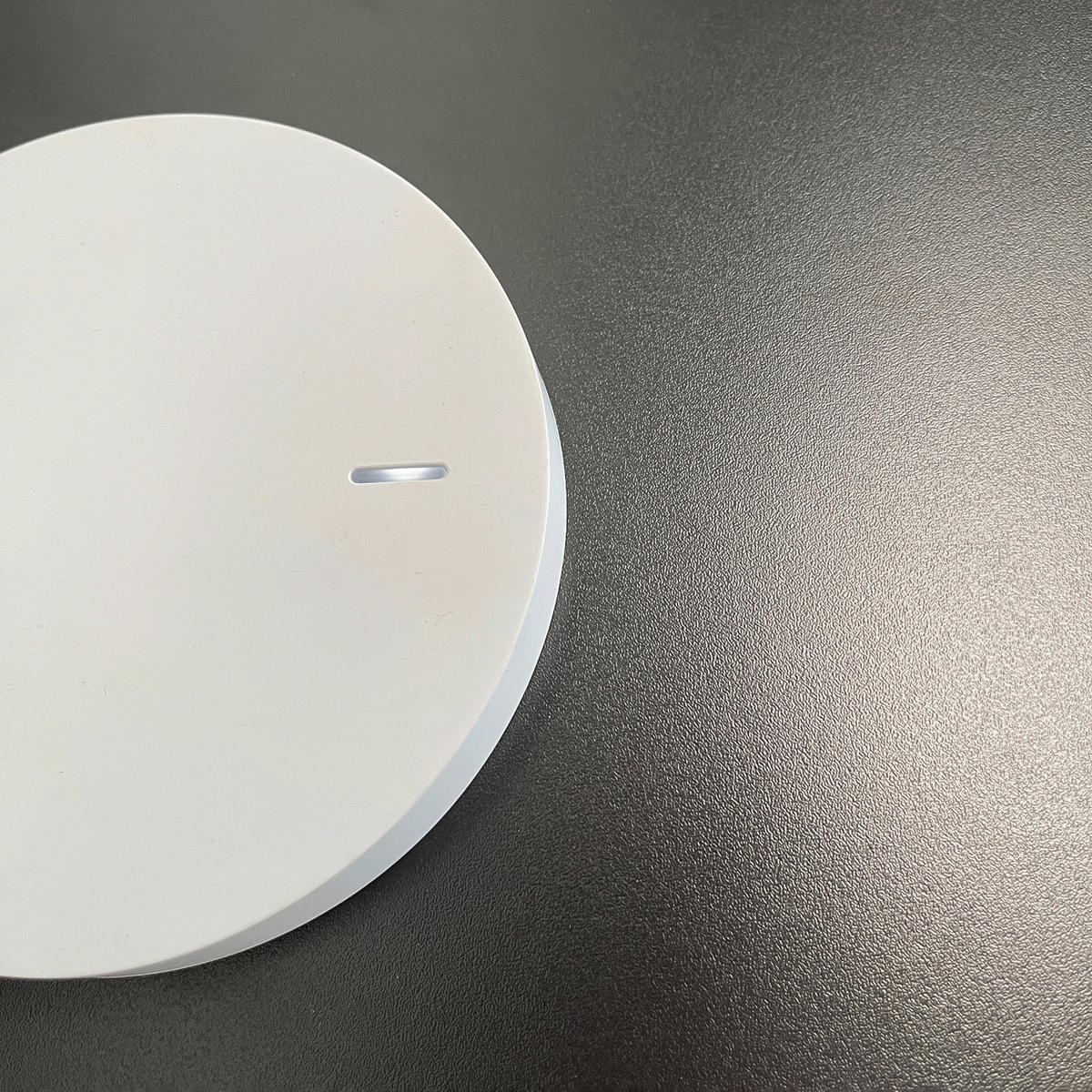 LED-BORDSLAMPA - vit, Design, plast (14/35cm) - Fischer & Honsel