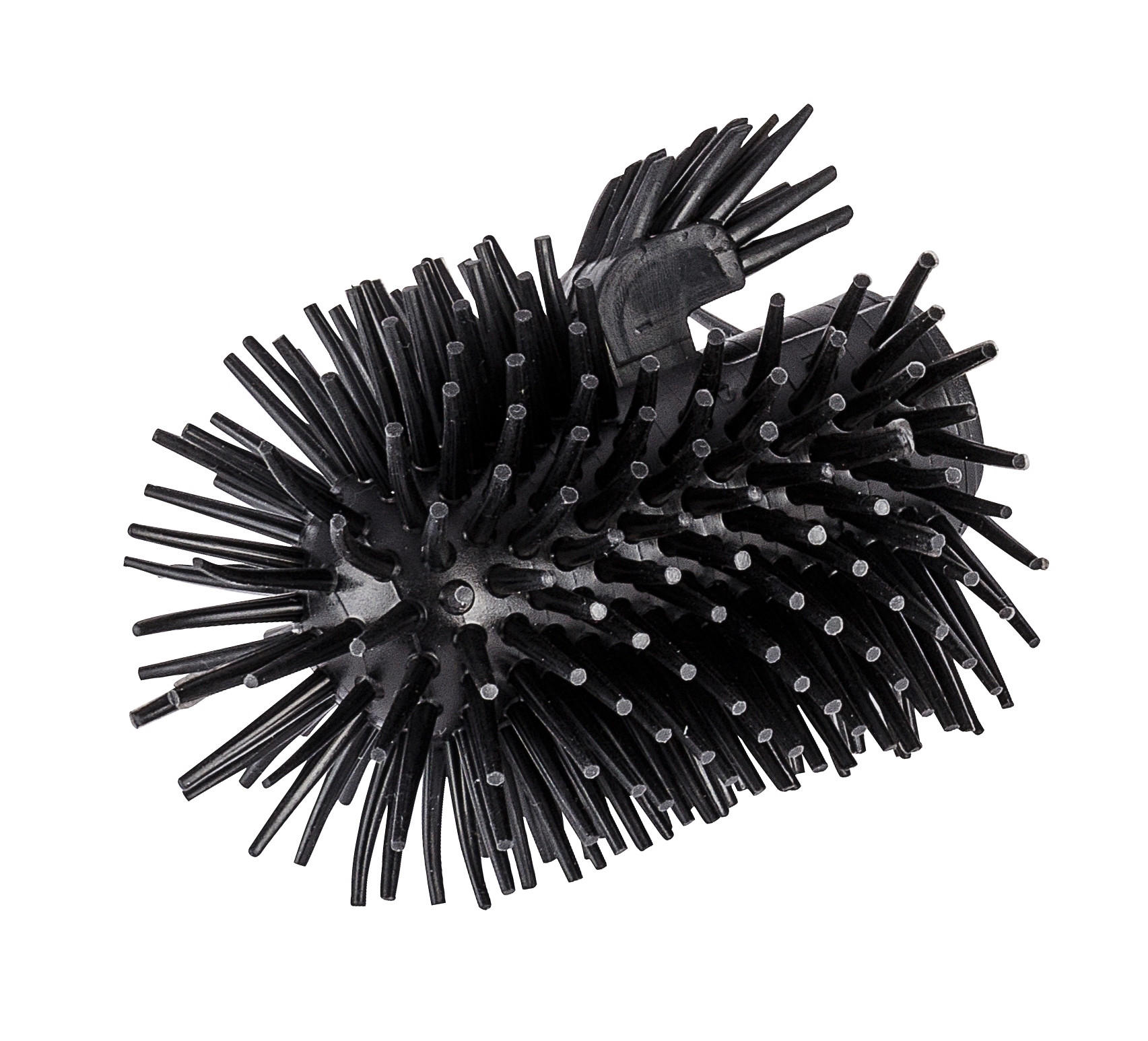 ERSATZBÜRSTENKOPF in   Kunststoff  - Schwarz, Basics, Kunststoff (7,5/9,3/7,5cm) - Wenko