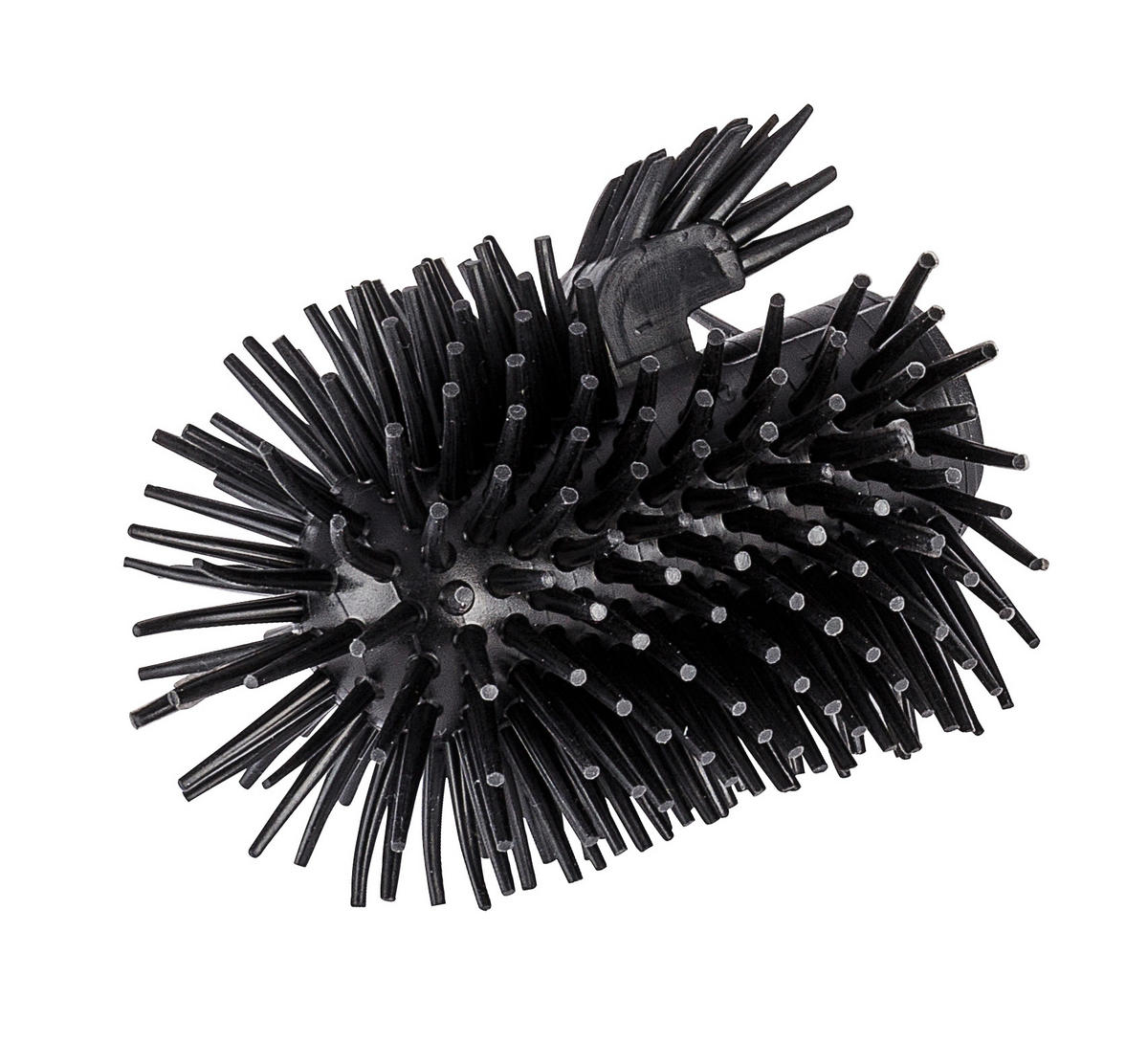 ERSATZBÜRSTENKOPF in   Kunststoff  - Schwarz, Basics, Kunststoff (7,5/9,3/7,5cm) - Wenko