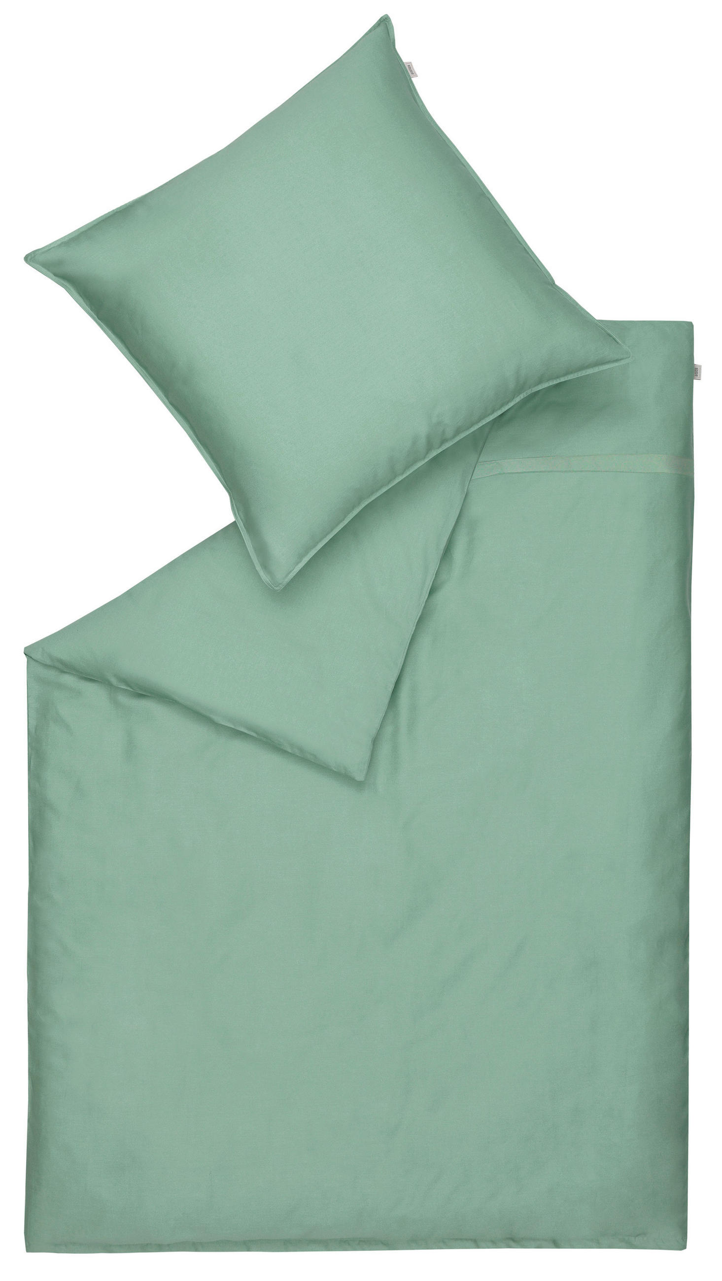 OBOUSTRANNÉ POVLEČENÍ, šalvějově zelená, 155/220 cm - šalvějově zelená, Basics, textil (155/220cm) - Schöner Wohnen