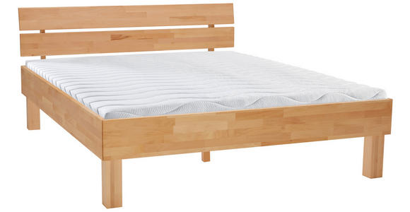 BETT 160/200 cm  in Buchefarben  - Buchefarben, Natur, Holz (160/200cm) - Carryhome