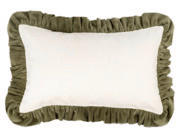 DÍSZPÁRNA 50/30 cm  - khaki/ekrü, Basics, textil (50/30cm) - MISTRAL