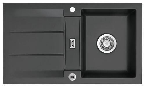 SPÜLE 52910285  - Schieferfarben, Basics, Keramik (87/32/51cm) - Dieter Knoll