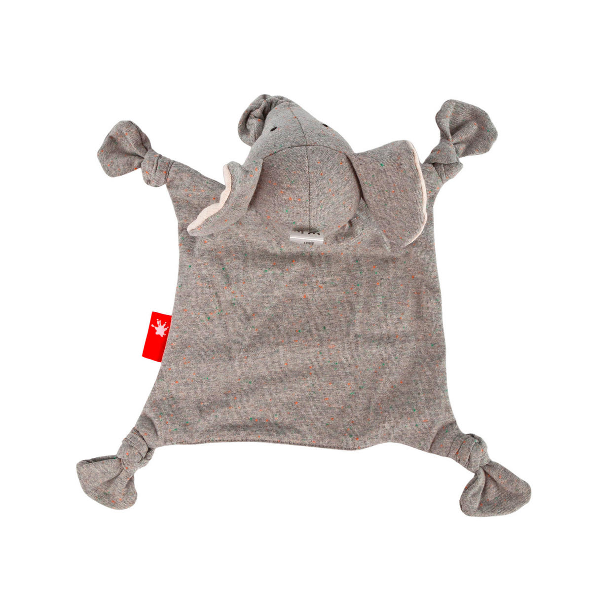 SCHMUSETUCH - Weiß/Grau, Basics, Textil (22/26/13cm) - Sigikid