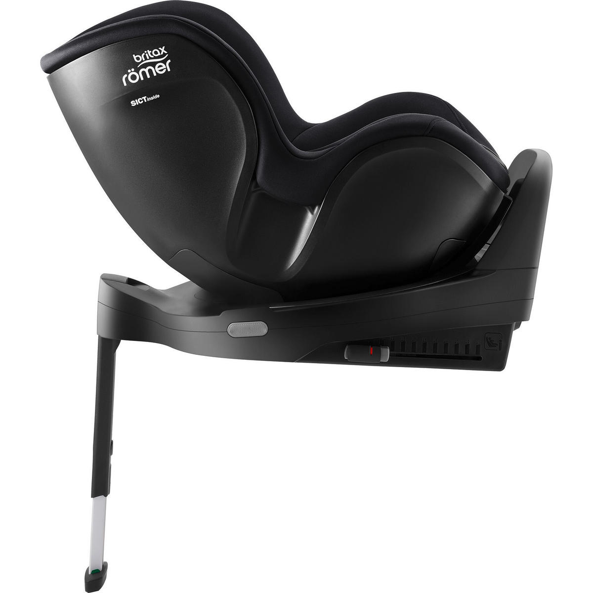 REBOARDER-KINDERSITZ DUALFIX PRO  - Schwarz, Basics (44/48/74cm) - Britax Römer