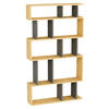 WANDREGAL 90/160/22 cm  - Anthrazit, Design, Holzwerkstoff (90/160/22cm) - Livetastic