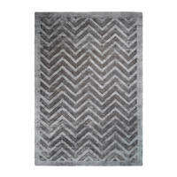 FLACHWEBETEPPICH Wohnzimmer 120/170 cm Anthrazit, Grau rechteckig  - Anthrazit/Grau, Basics, Textil (120/170cm) - Novel