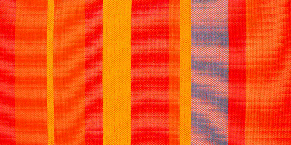 HÄNGEMATTE single outdoor  - Gelb/Rot, KONVENTIONELL, Textil (140/300cm) - La Siesta