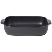 AUFLAUFFORM Keramik Feinsteinzeug  - Anthrazit, Basics, Keramik (40/27/8cm) - Costa Nova