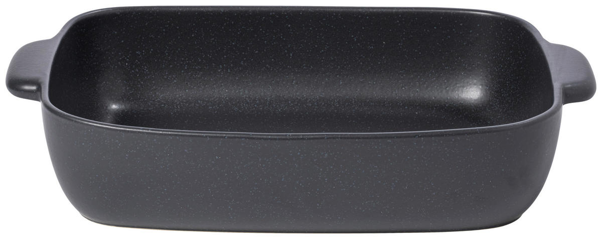 AUFLAUFFORM Keramik Feinsteinzeug  - Anthrazit, Basics, Keramik (40/27/8cm) - Costa Nova