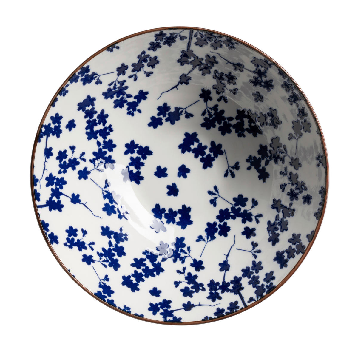 SKÅLSET 3 delar  - vit/blå, Basics, keramik (22,5/10/20,5cm) - Mäser