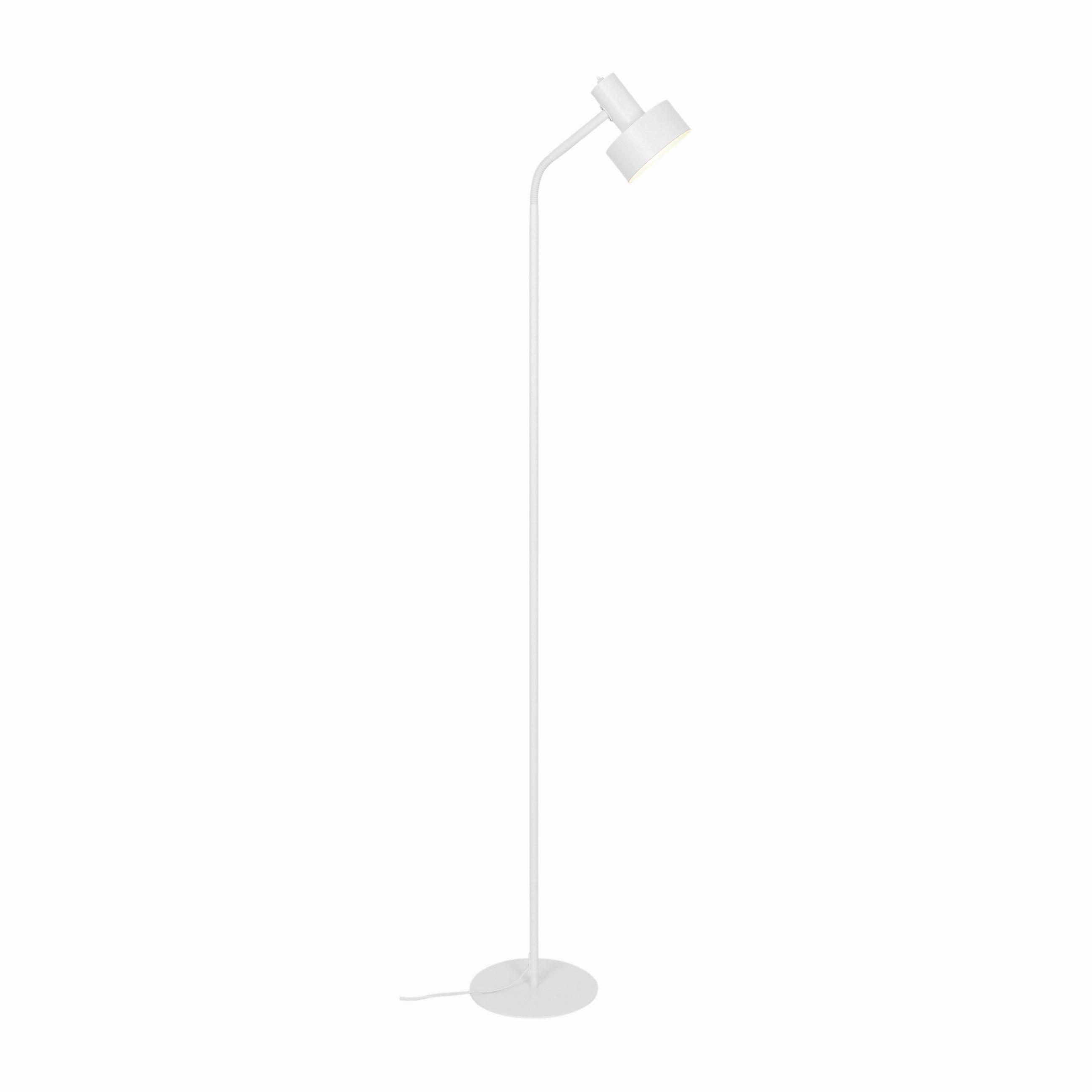 STEHLEUCHTE Matis 22/160/12,5 cm  - Schwarz/Weiß, Design, Metall (22/160/12,5cm) - Nordlux
