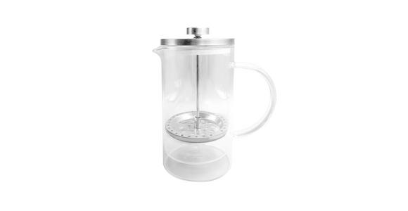 KAFFEEBEREITER 0.8 L  - Klar, Basics, Glas/Metall (10,5/21cm) - Novel