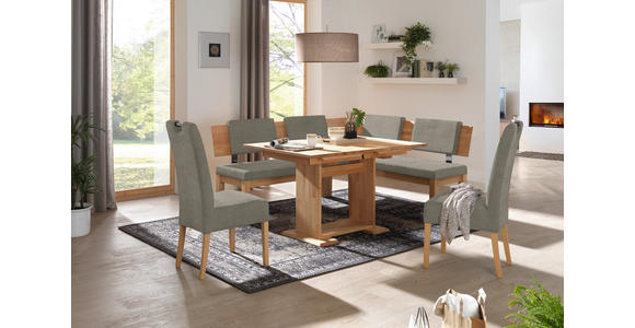 STUHL in Holz, Metall, Textil Buchefarben, Greige  - Greige/Buchefarben, Natur, Holz/Textil (47/103/60cm) - Cantus