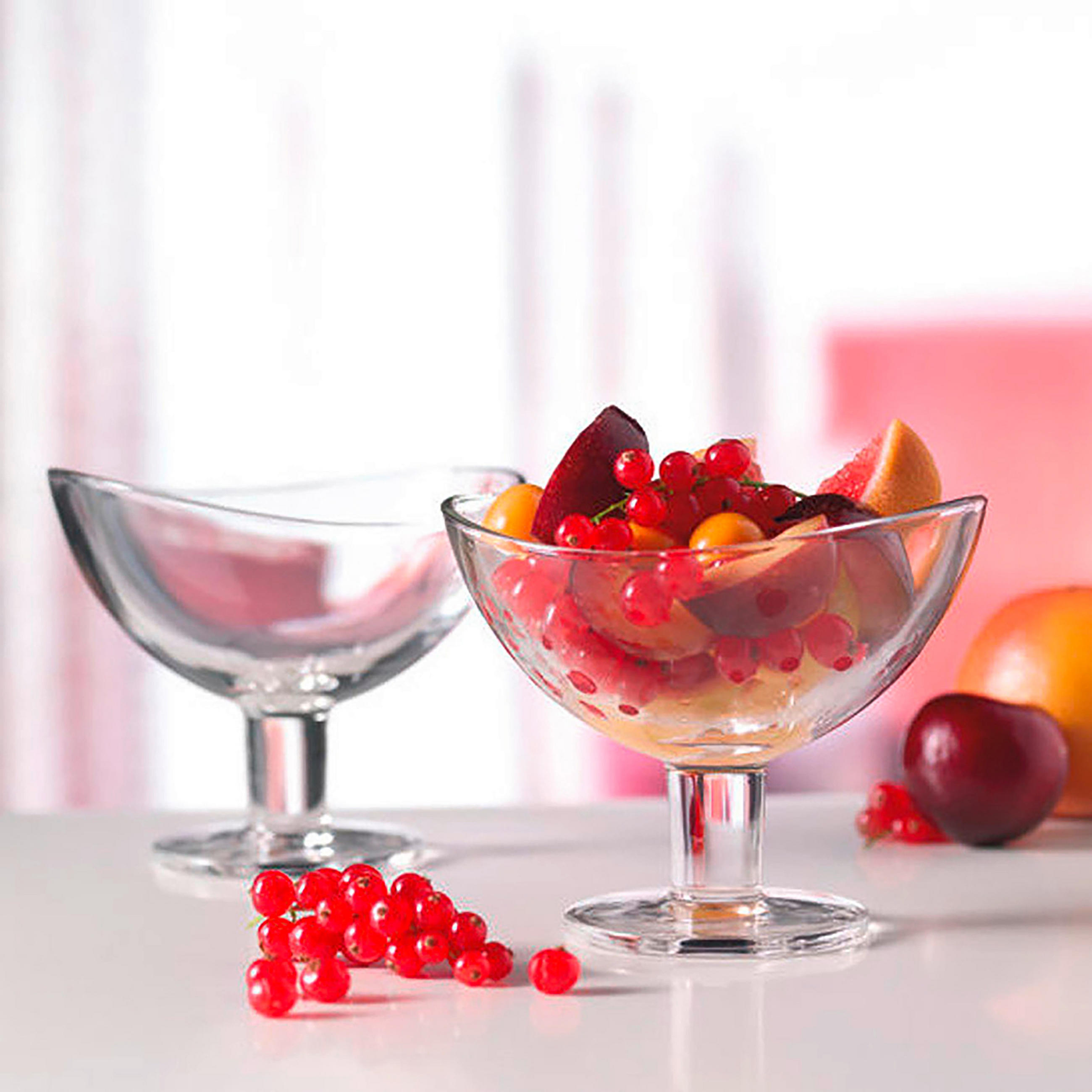 Eisbecher Loop 6-teilig 6-teilig  - Transparent, KONVENTIONELL, Glas (14/12/13.5cm) - Leonardo