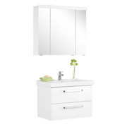 BADEZIMMER - Weiß, Design, Holzwerkstoff (85,2cm) - Sadena