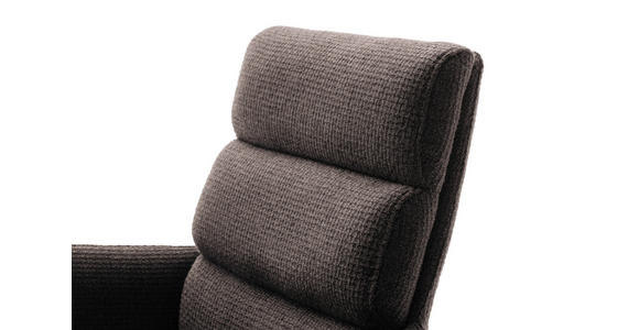 BARHOCKER in Metall, Textil Edelstahlfarben, Cappuccino  - Edelstahlfarben/Cappuccino, Design, Textil/Metall (54/84/52cm) - Dieter Knoll