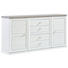 SIDEBOARD 180/89/43 cm - Weiß/Grau, LIFESTYLE, Holzwerkstoff/Metall (180/89/43cm) - Hom`in SIDEBOARD 180/89/43 cm - Weiß/Grau, LIFESTYLE, Holzwerkstoff/Metall (180/89/43cm) - Hom`in