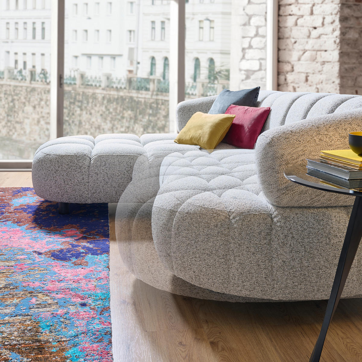 Colțar, 284/183 cm - Design (284/183cm) - Welnova