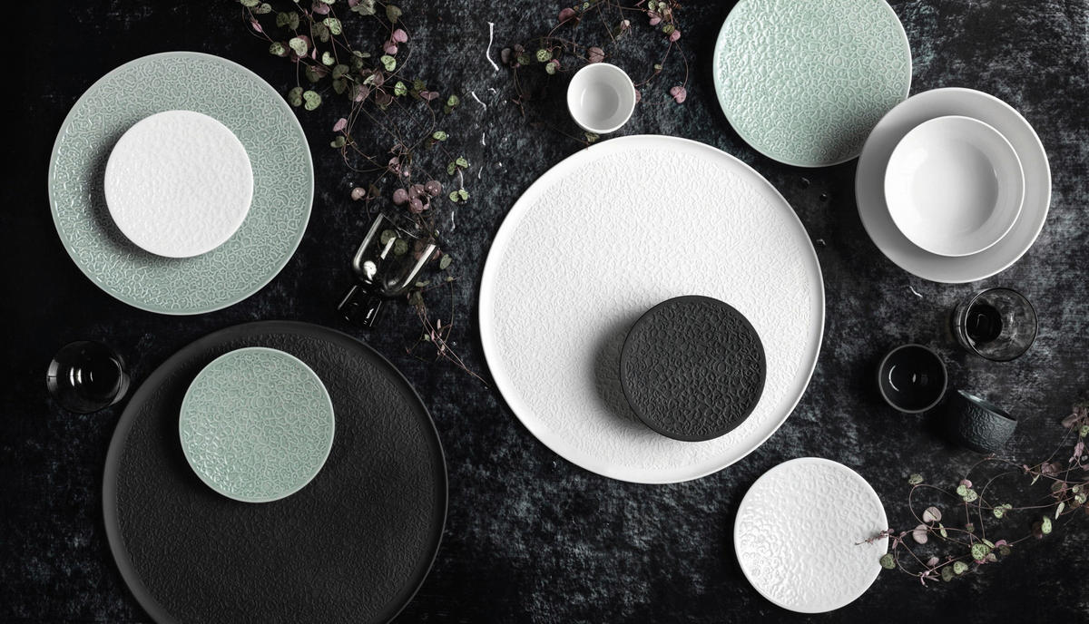 SPEISETELLER Nori Home  16,5 cm   - Blau, Design, Keramik (16,5cm) - Seltmann Weiden