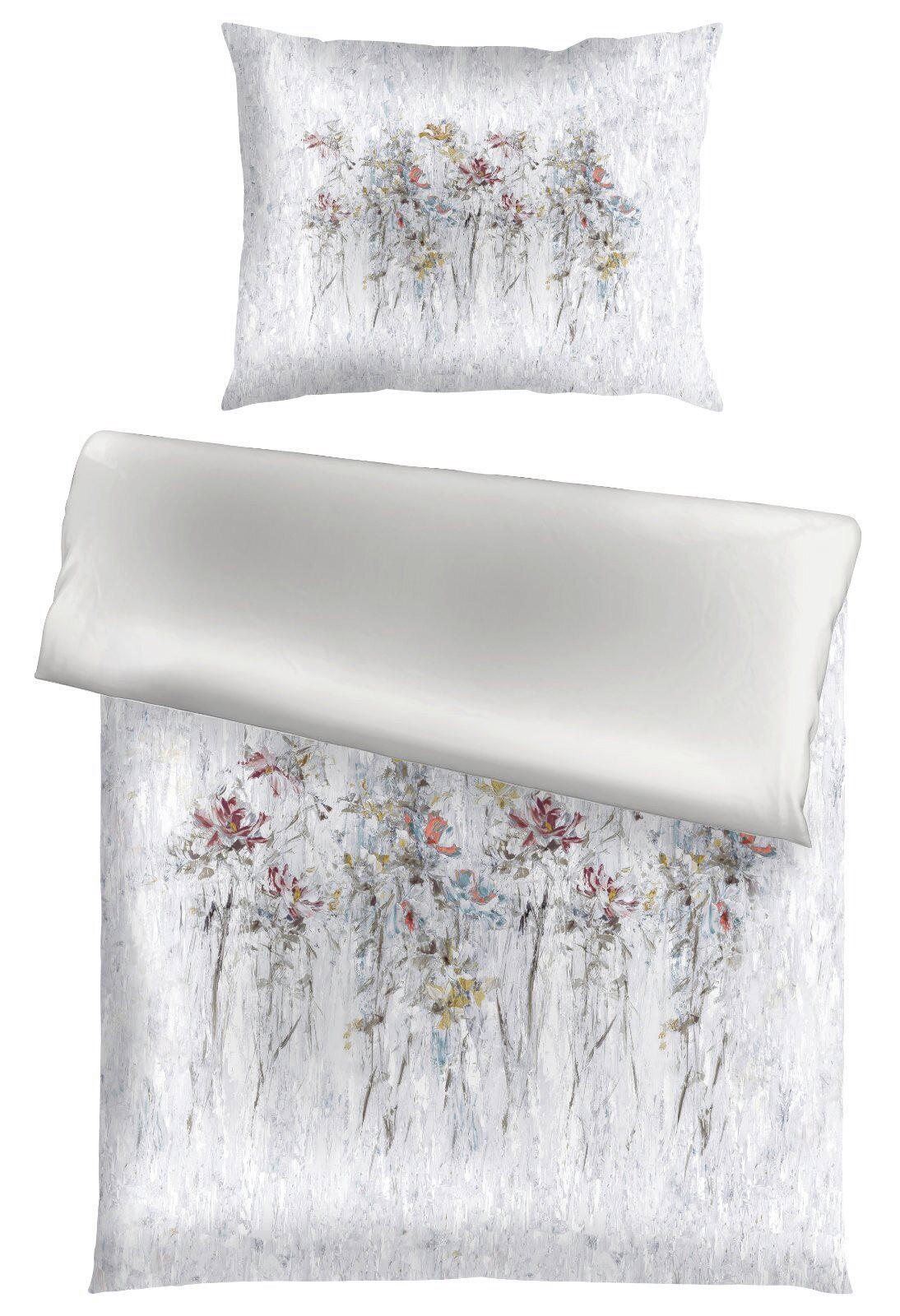 POSTELJINA   - svijetlo siva, Konvencionalno, tekstil (140/200cm) - Novel