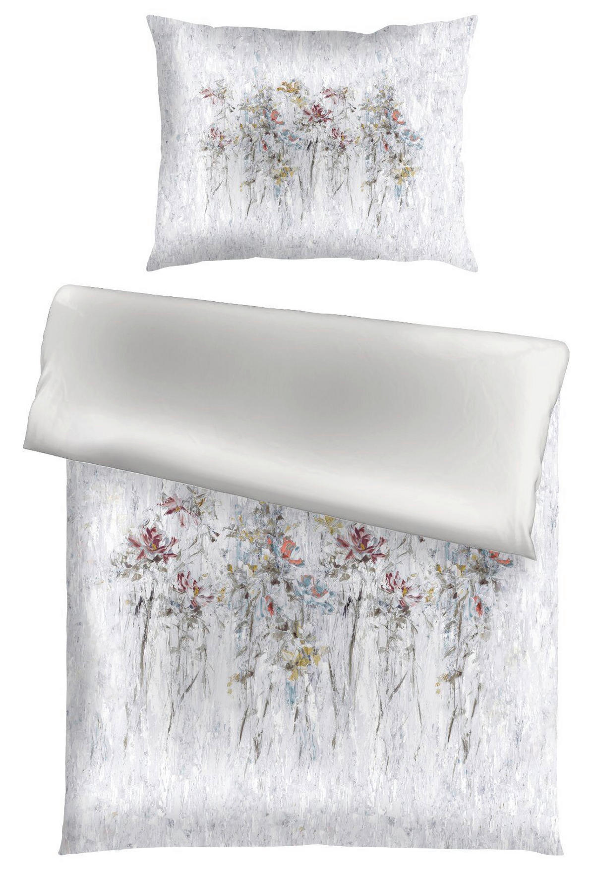 POSTELJINA   - svijetlo siva, Konvencionalno, tekstil (140/200cm) - Novel