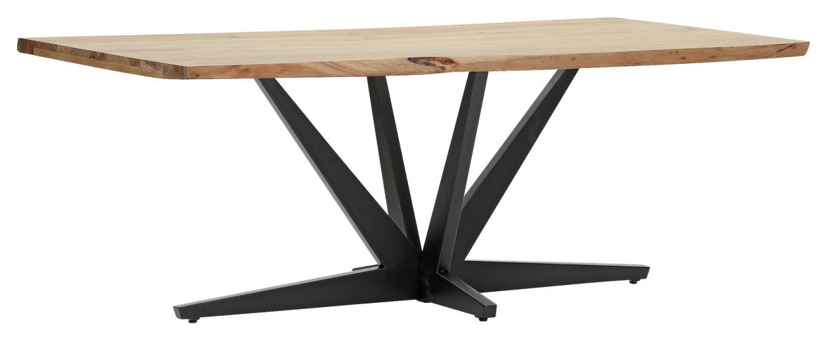 PLOČA STOLA  boja akacije   - boja akacije, Dizajnerski, drvo (220/100/50cm) - Landscape