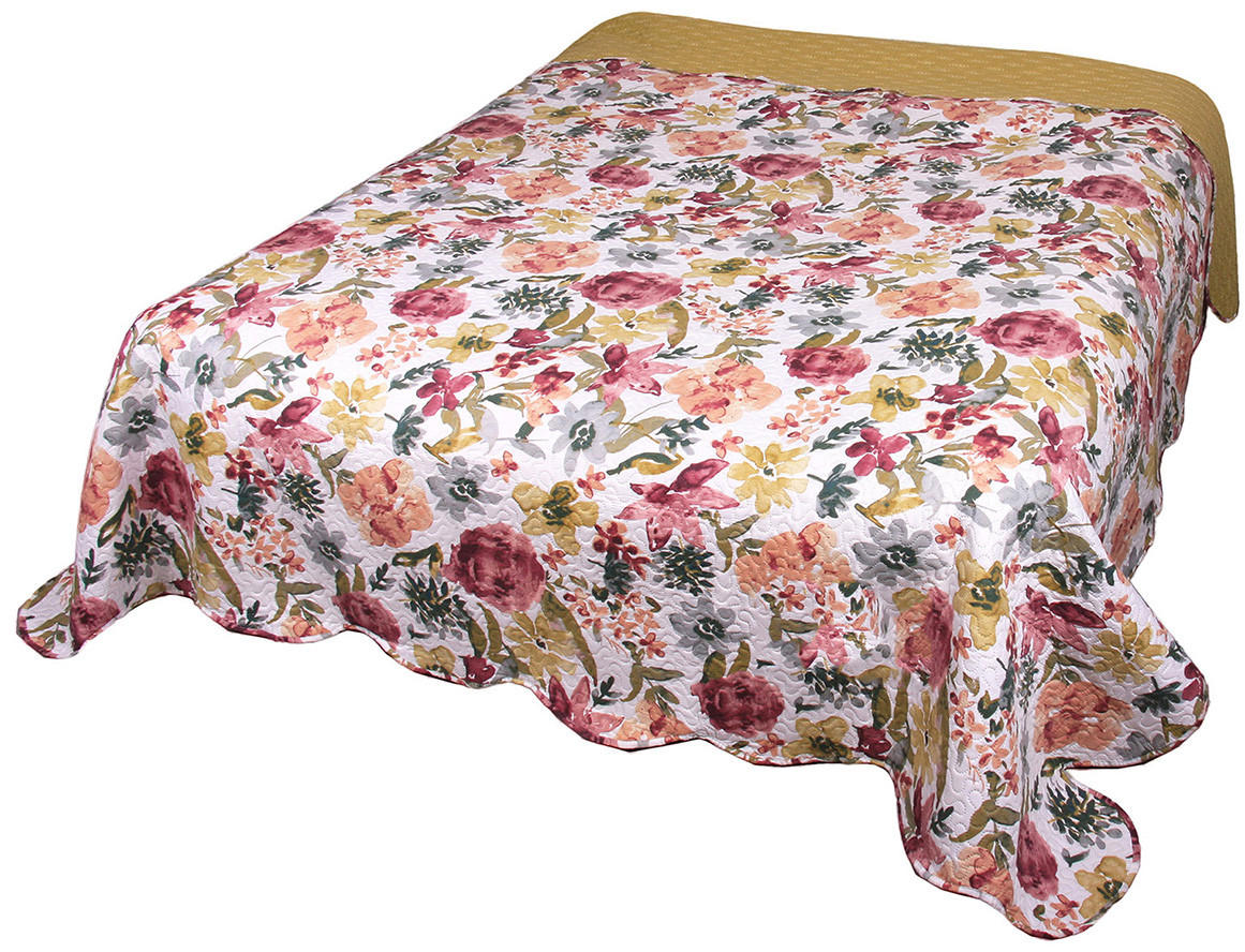 ÁGYTAKARÓ 230/250 cm  - többszínű, Basics, textil (230/250cm)