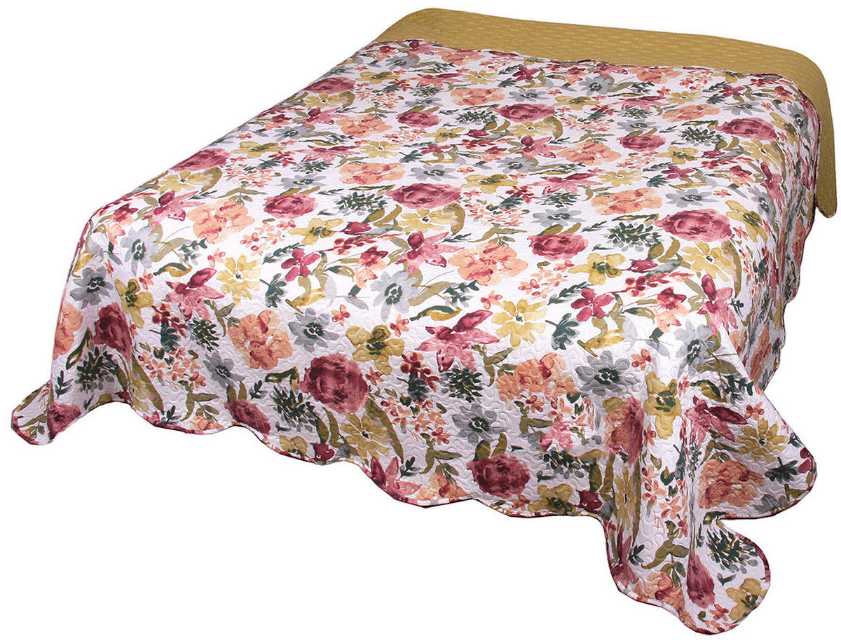 ÁGYTAKARÓ 230/250 cm  - többszínű, Basics, textil (230/250cm)