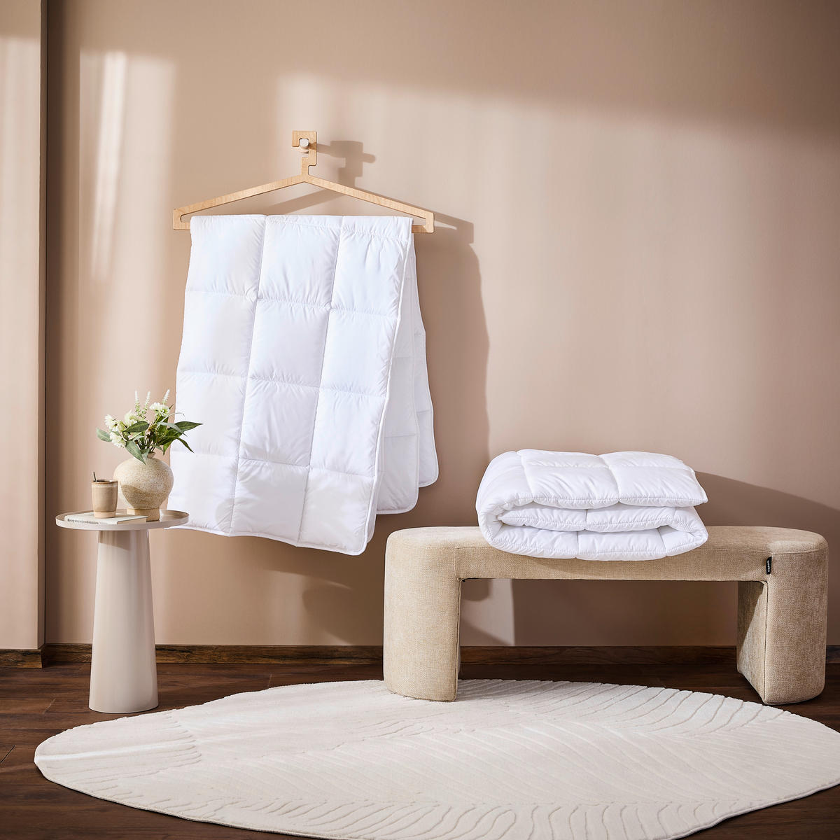 BETTENSET - Weiß, Basics (135/200cm) - Billerbeck