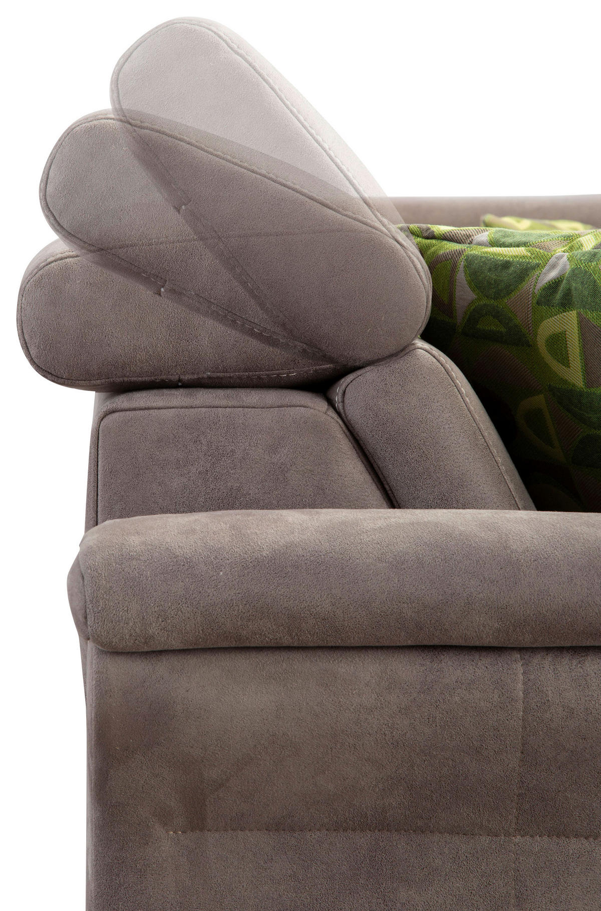 ECKSOFA in Mikrofaser Braun  - Eichefarben/Beige, Konventionell, Holz/Textil (245/194cm) - Sit & More