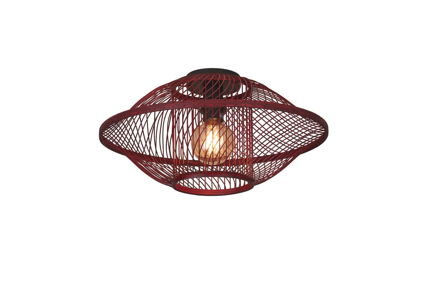 TAKLAMPA Good & Mojo 50/25 cm  - rödbrun, Basics, trä (50/25cm) - Good & Mojo
