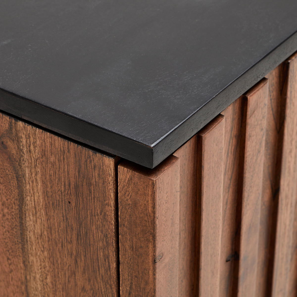 SIDEBOARD  in 170/85/40 cm  - Walnussfarben/Schwarz, LIFESTYLE, Holz/Holzwerkstoff (170/85/40cm) - MID.YOU
