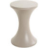 BEISTELLTISCH in Metall 32/32/49 cm  - Hellgrau, Design, Metall (32/32/49cm)