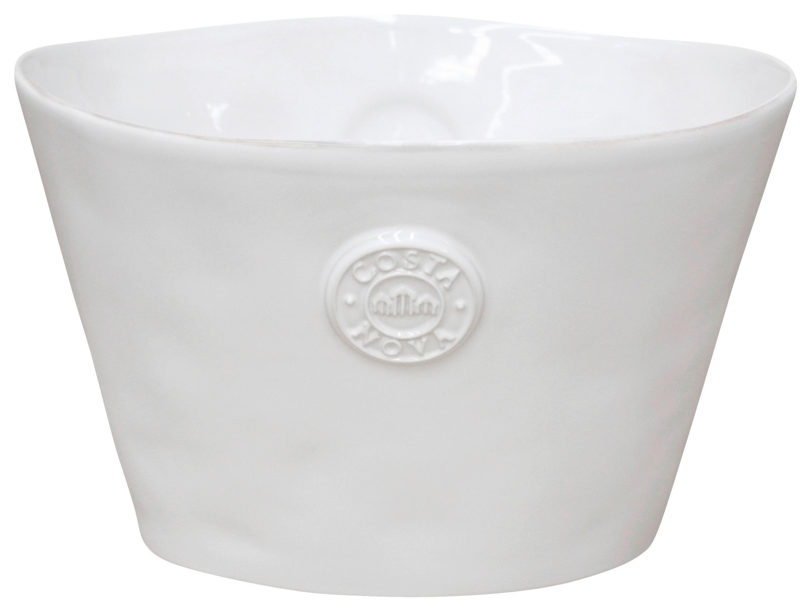 CHAMPAGNERKÜHLER - Weiß Hochglanz, Basics, Keramik (32/24/21cm) - Costa Nova