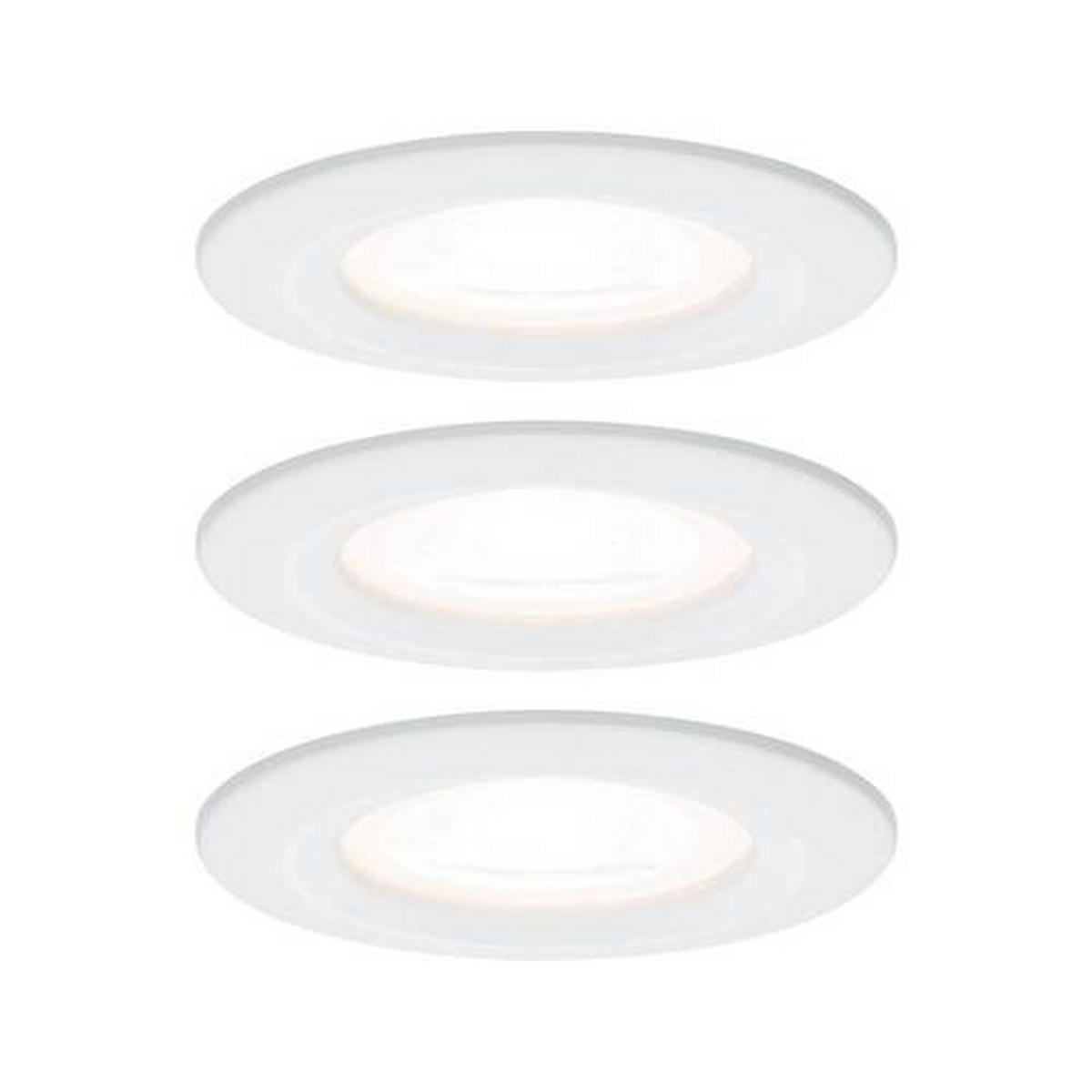 LED-DECKENLEUCHTE 7,8 cm  - Weiß, Basics, Metall (7,8cm) - Paulmann