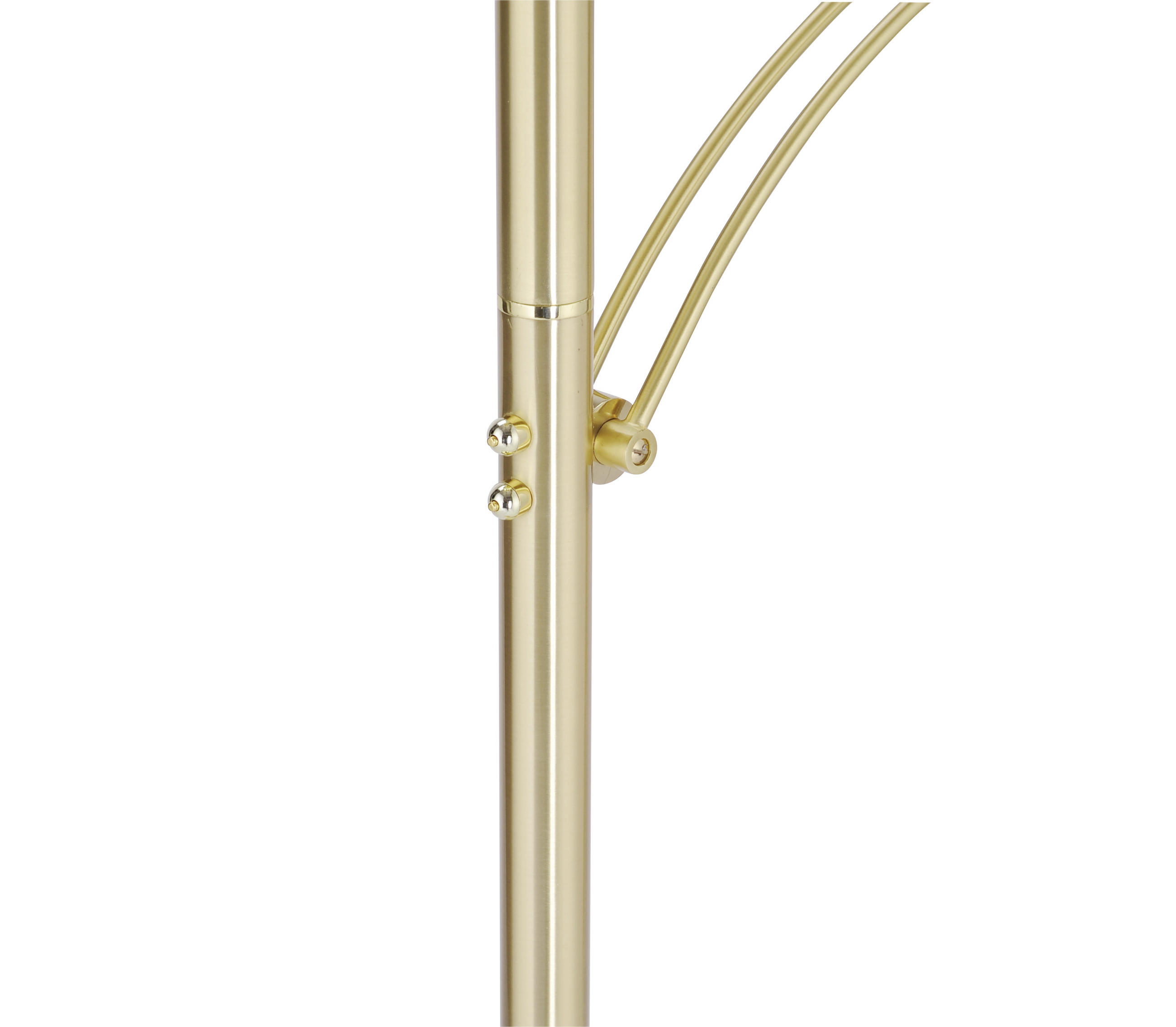 LED-STEHLEUCHTE 62/444/200,3 cm    - Messingfarben, Basics, Metall (62/444/200,3cm) - Paul Neuhaus