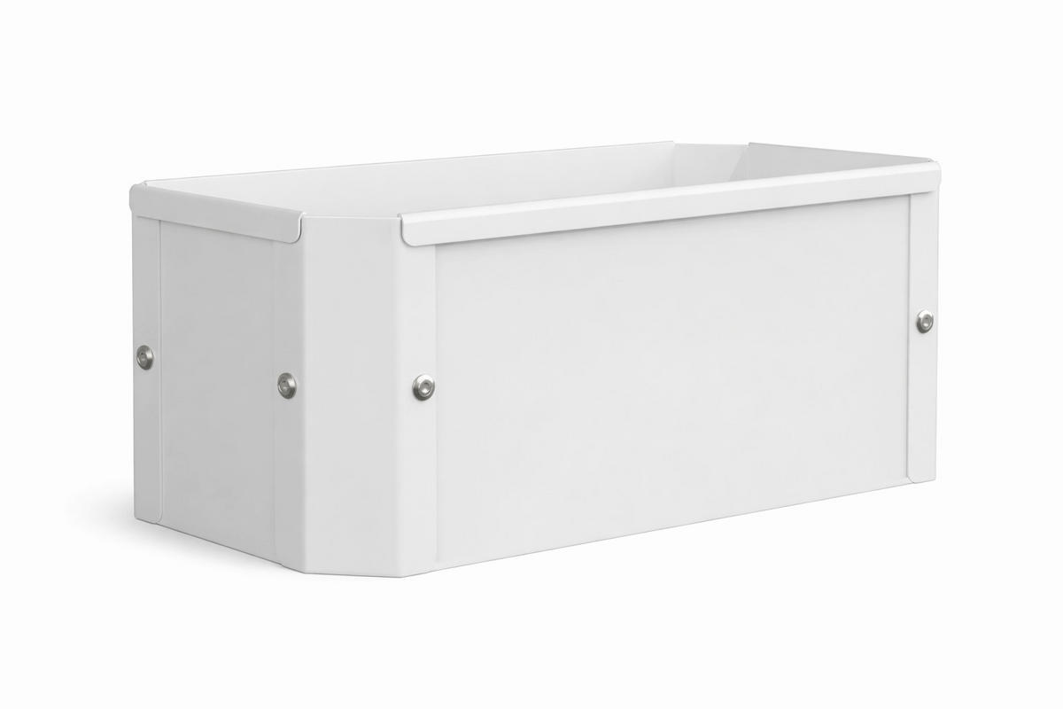 HOCHBEET - Weiss, Modern, Metall (39/16/18cm)