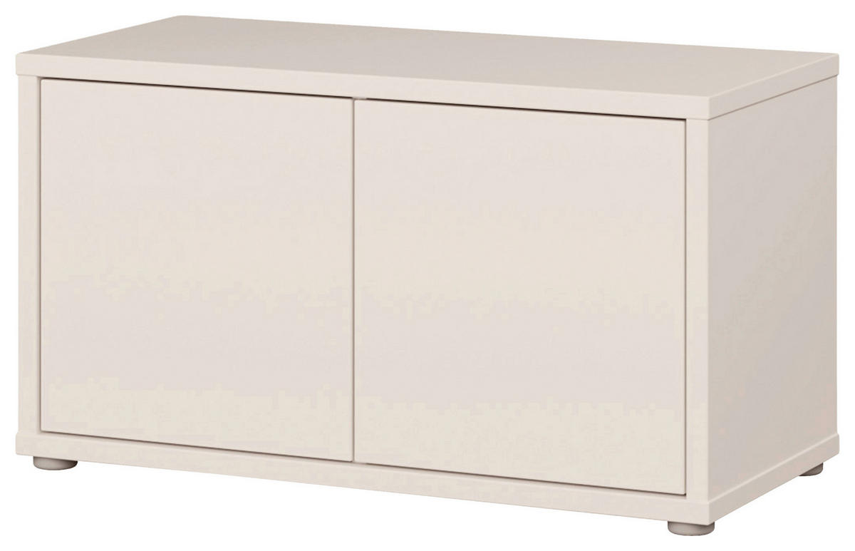 GARDEROBENBANK - Sandfarben/Grau, MODERN, Kunststoff (74,5/41,5/34,9cm) - Carryhome