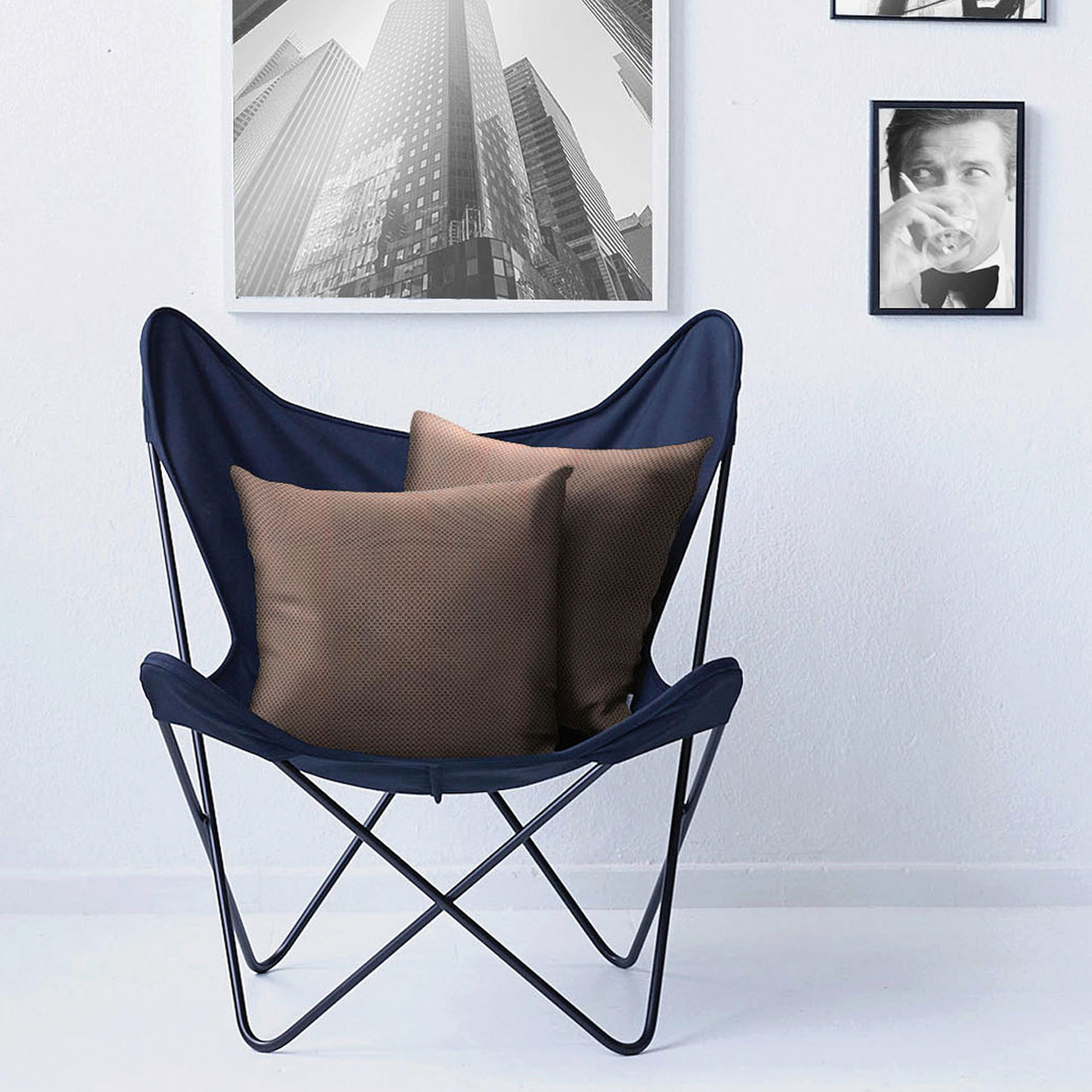 ZIERKISSEN  45/45 cm   - Mokka, Basics, Textil (45/45cm) - Dieter Knoll